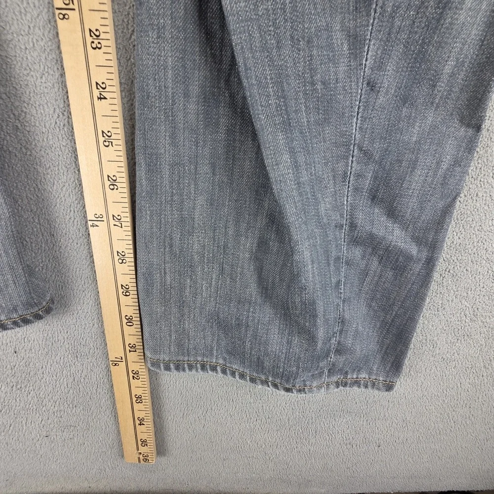 Vintage Levis Engineered Jeans Mens 31x32 Gray Buckle Back Twisted Button Fly